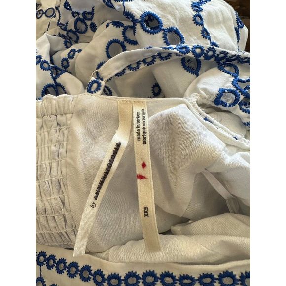 Anthropologie Puff-Sleeve Eyelet Dress - Picture 12 of 12